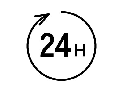 24時間365日利用可。無人運営スタイルで実現。